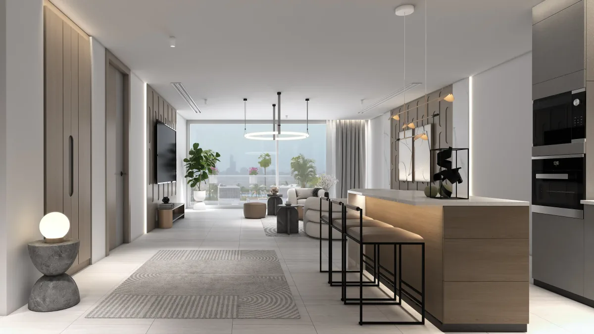 The Vyne apartment rendering